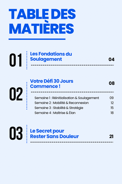 SpineRelief™ - Sauver votre sciatique en 30 jours