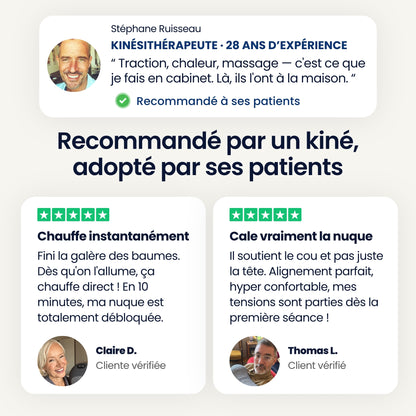 Duo SpineRelief™ & CerviRest™ – Soin complet Dos & Nuque