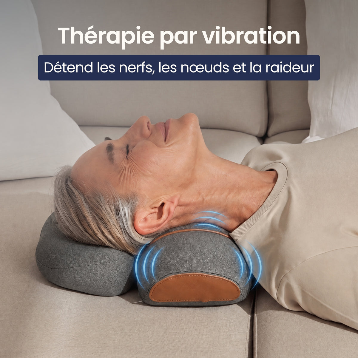 CerviRest™ – Masseur Cervical Triple PRO